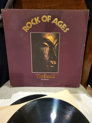 THE BAND ROCK OF AGES 2LP CAPITOL SABB 11045 NM VINYL VG+ GATEFOLD LIVE 1972 - Image 1 of 4