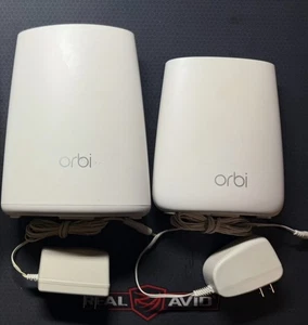 Netgear ORBI Mesh Wifi Router (2 Units) RBR40 + RBS20 Satellite - Afbeelding 1 van 5