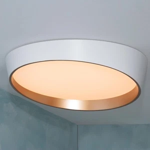 Plafoniera moderna LED 46W resa 360W lampada luce soffitto cornice dorata 230V - Imagen 1 de 10