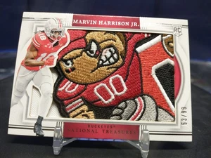 2024 Panini National Treasures MARVIN HARRISON JR Jumbo Brutus Patch* READ🔥 - Picture 1 of 10