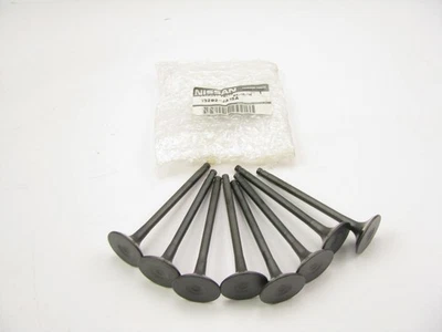 (8) NEW GENUINE Engine Exhaust Valves OEM For 2007-2013 Nissan 2.5L QR25DE - Image 1 of 3
