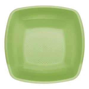 Piatti Fondi Square Verde Acido 12 pz 18x18 cm Goldplast Ideali per Feste - Imagen 1 de 1