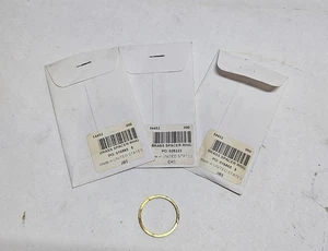Edmund Industrial Optics 54452 Brass Spacer Ring 1.5mm (Lot of 3) - Picture 1 of 9