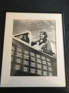 FRANCIS GABBY GABRESKI US WWII ACE SIGNED 8X10 PHOTO is Reprinted - Picture 1 of 7