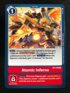 Digimon BT4-098 Atomic Inferno Common Gran Leyenda - Imagen 1 de 2