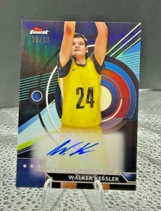 2023-24 Topps Finest Walker Kessler Auto Black Refractor #/25 - Picture 1 of 3