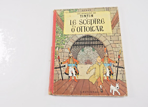 BD Tintin Le sceptre d'Ottokar Hergé édition B29 de 1960/1961