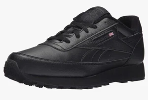 Reebok Mens Classic Renaissance Sneaker Blak Solid Grey V67021 Size 12.5 Wide 4E - Picture 1 of 7