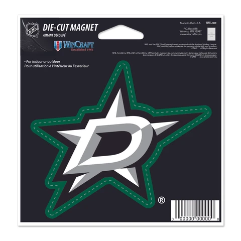 Dallas Stars WinCraft 5" Die-Cut Car Magnet Cover