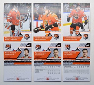 2019-20 Sereal KHL Amur Khabarovsk Pick a Player Card