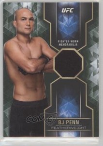 2017 Topps UFC Knockout Knockout Relics Green /50 BJ Penn #KR-BP