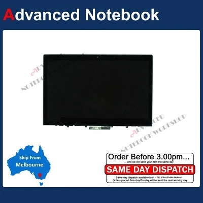 13.3 FHD LCD Touch Screen Assembly for Lenovo Thinkpad YOGA L380 L390 laptop - image 1 of 2