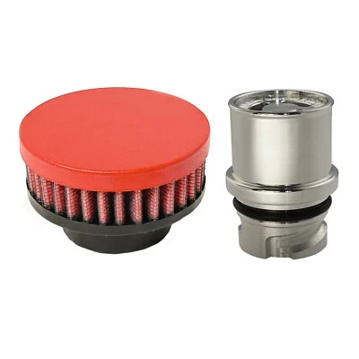 Valve Cover Breather Oil Cap for 2004-2006 Pontiac GTO 5.7/6.0 (Wrinkle Red) - Image 1 of 4