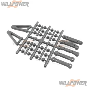 Front Upper Arms + Holder #TM-37 (RC-WillPower) HongNor CRT.5/SCRT-10 - Picture 1 of 2