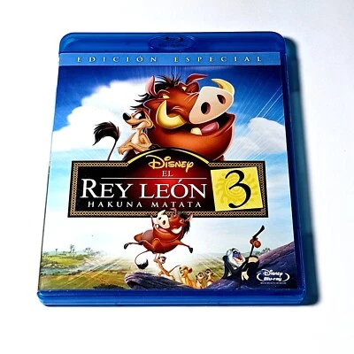 El rey león 3: Hakuna Matata (Blu-ray) Walt Disney. Película. Bluray. - Imagen 1 de 2