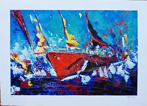 Francesco Toraldo - Serigrafia polimaterica originale, numerata e firmata - Foto 1 di 4