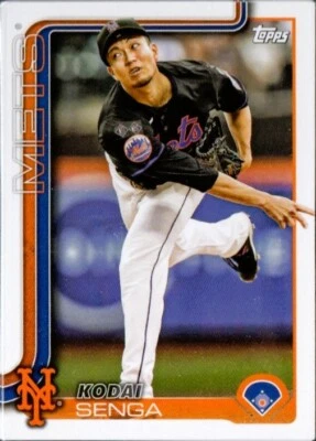 2025 Topps New York Mets Team Set MLB Trading Cards 17 Cards