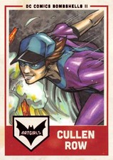 DC Comics Bombshells II 2 BATGIRLS Trading Card Insert G3 / CULLEN ROW