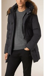 NWT BURBERRY $2,295 MENS GOOSE DOWN QUILTED PUFFER JACKET COAT SZ US 44 EU 54 - Picture 1 of 12