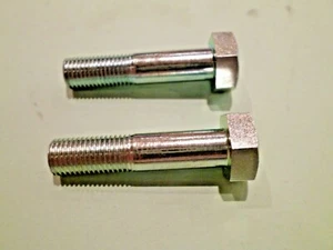 42-5084  BSA A7 A10 B40 C15 A50 A65 PAIR FORK SPINDLE  END CAP BOLTS  UK MADE - Picture 1 of 1