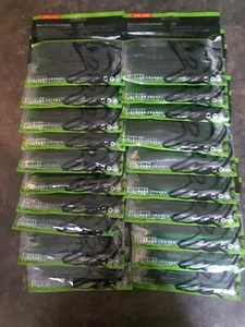 Lot de 20 paquets d'appâts en plastique souple vert style Senko 5,5" 10 vers par pièce - Photo 1 sur 5