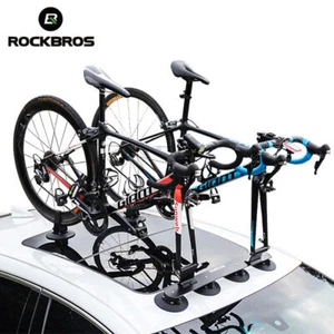 RockBros Bike Car Roof Rack Bike Carrier Rack Holder Suction Cups Quick Released - Picture 1 of 24