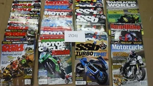Motorcycle MAGAZINES 2011 Cycle World Motor Cyclist - Picture 1 of 4