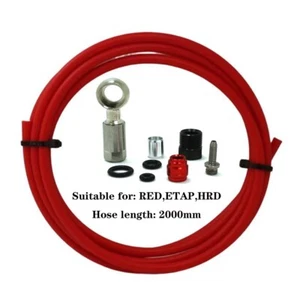 Brandneu Hydraulikscheibe Bremsschlauch Set Kit für rot For-Sram Line Rohr - Bild 1 von 13