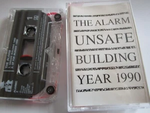 The Alarm Unsafe Building Year 1990 I.R.S. Records ALARMC2 UK Cassette Single - Picture 1 of 4