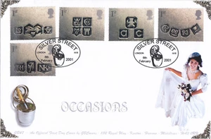 Occasions GB GBFDC GB73 FDC Silver Street London 2001 No. 23 of 100 (108680) - Picture 1 of 3