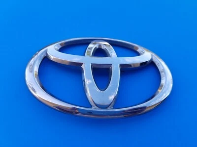 2008 2009 TOYOTA HIGHLANDER REAR CHROME EMBLEM LOGO BADGE USED 08 09 OEM (2009) Foto 1 de 3