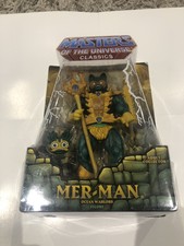 MATTEL 2009 MOTU MOTUC CLASSICS MASTERS OF THE UNIVERSE NEW MER-MAN 1st Release