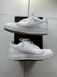 Nike Air Force 1 x Supreme Low Box Logo Schuhe Herren 13 Weiß - Bild 1 von 9