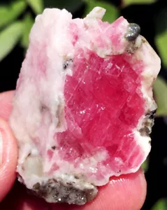 122CT Gemma!!! Esemplare cristallo rodocrosite rosso trasparente naturale ip1546 - Foto 1 di 12