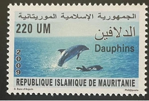 Mauritanie 2009 Mi. 1179 Dauphin dolphin Delfin faune marine Fauna MNH ** - Imagen 1 de 1