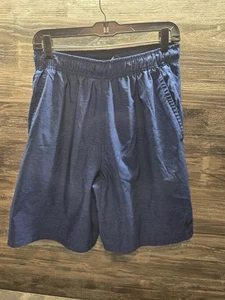 Nike Dry Fit Shorts Herren Größe Medium sportlich Laufen Gehen Standard Passform blau - Bild 1 von 3