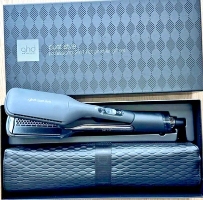 ghd Duet Style 2-in-1 Piastra Asciugacapelli - Nera - Immagine 1 di 3