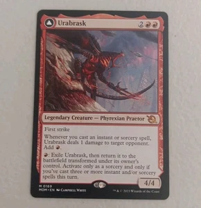 Urabrask/ The Great Work - March of the Machine MTG NM - Picture 1 of 2