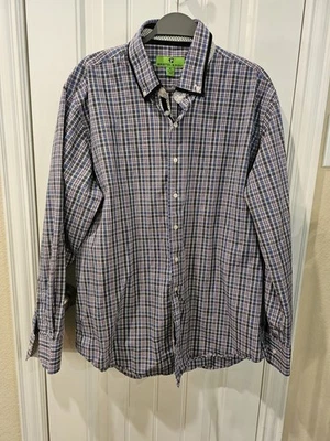 Camisa de vestir Bristol & Bull talla XL cuello trasero manga larga Foto 1 de 4