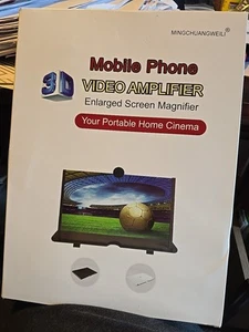 16" Mobile Phone Screen Magnifier 3D HD Video Amplifier Smartphone Stand Bracket - Picture 1 of 3