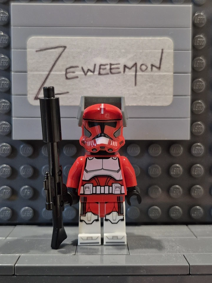 Clone Trooper Commander Fox Star Wars Lego figure minifigure sw1304 - Image 1 of 1