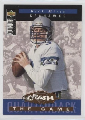 1994 Upper Deck Collector's Choice Crash the Game Bronze Prize Rick Mirer #C3 - Image 1 of 2