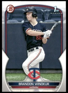 Bowman Draft 2023 #BD-69 Brandon Winokur Minnesota Twins (1er Bowman) - Imagen 1 de 1