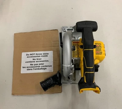 DEWALT DCS566 20V MAX 6-1/2" Brushless Circular Saw – NEW, No Box  with Blade - Image 1 of 4