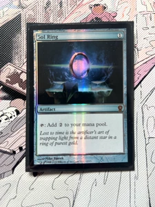 Sol Ring - From the Vaults Relics #12 Very Good Condi Card Unique Foil Process - Picture 1 of 5