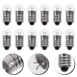 50pcs Tiny Light Bulb 1.5V Light Bulbs Miniature Screw Base Bulbs Small Bulbs - Picture 1 of 12
