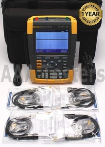 Fluke 190-204 Series II Scopemeter 4 Channel 200MHz Oscilloscope - Picture 1 of 13