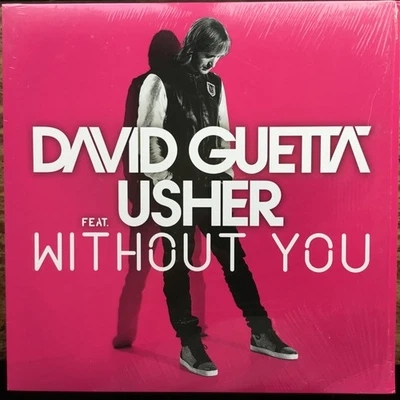 David Guetta Feat Usher Without You 12" Ep Vinyl Record House Vg++ Rare - Image 1 of 4