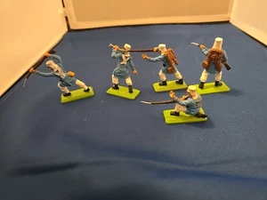 Britains Old Deetail 1/32 54mm Foreign Legion foot x5 - Picture 1 of 5