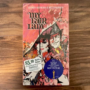 My Fair Lady (VHS, 1991) BRAND NEW SEALED MINT CBS FOX VIDEO - Picture 1 of 6